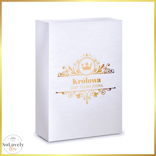 PUDEŁKO KORONA Z WŁASNĄ DEDYKACJĄ - SO LOVELY BOX
